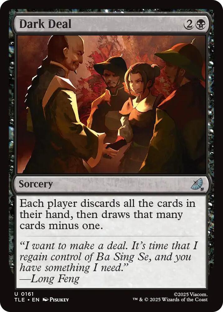 Dark Deal 161/317 (Avatar: The Last Airbender: Eternal-Legal)  - Foil | Good Games Morley