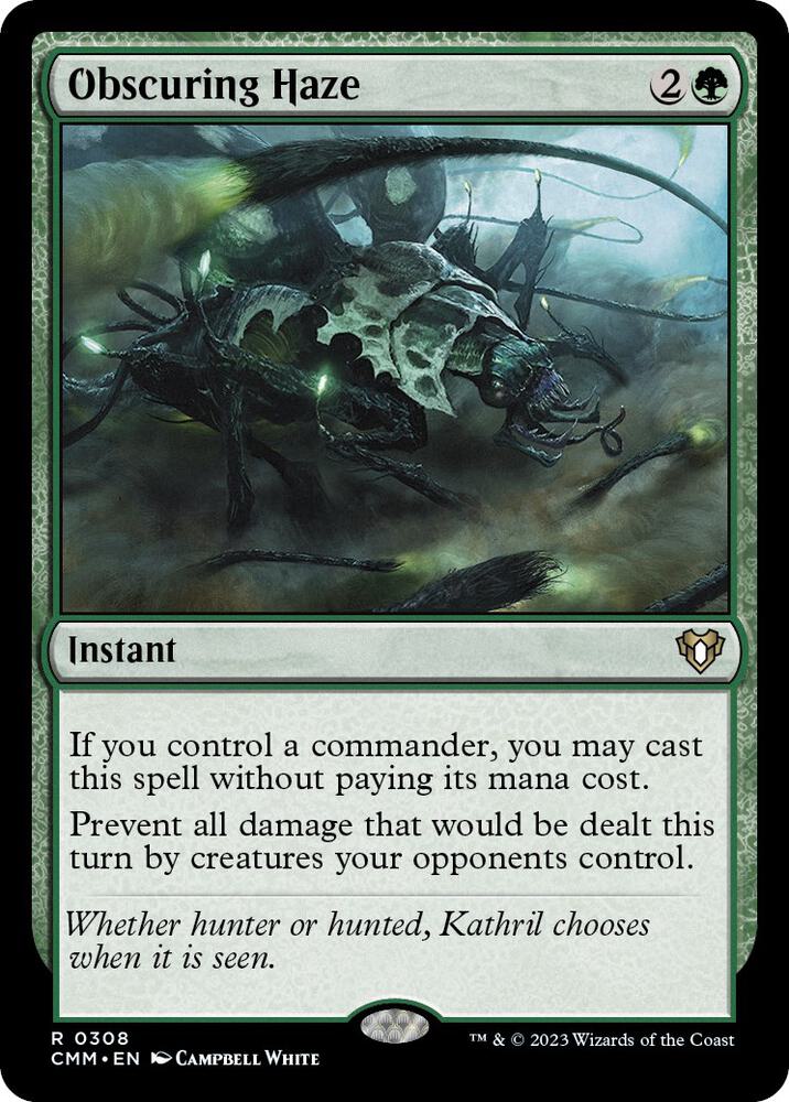 Obscuring Haze 308/451 (Commander Masters)  - Foil | Good Games Morley