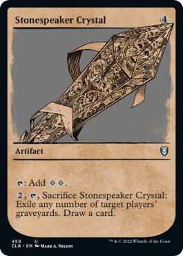 Stonespeaker Crystal Showcase 450 (Commander Legends: Battle for Baldur's Gate)  | Good Games Morley
