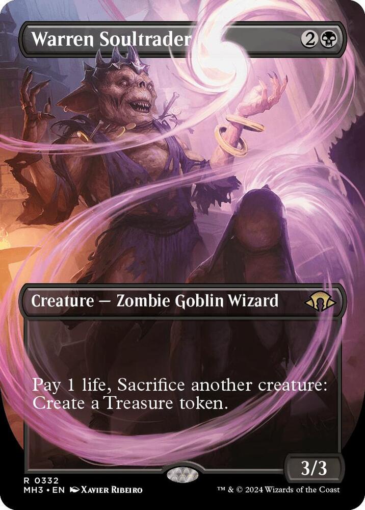 Warren Soultrader 332/319 (Modern Horizons 3)  - Borderless | Good Games Morley