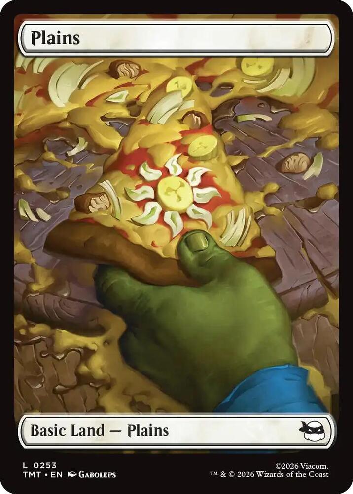 Plains 0253 253 (Teenage Mutant Ninja Turtles)  - Full Art Foil | Good Games Morley