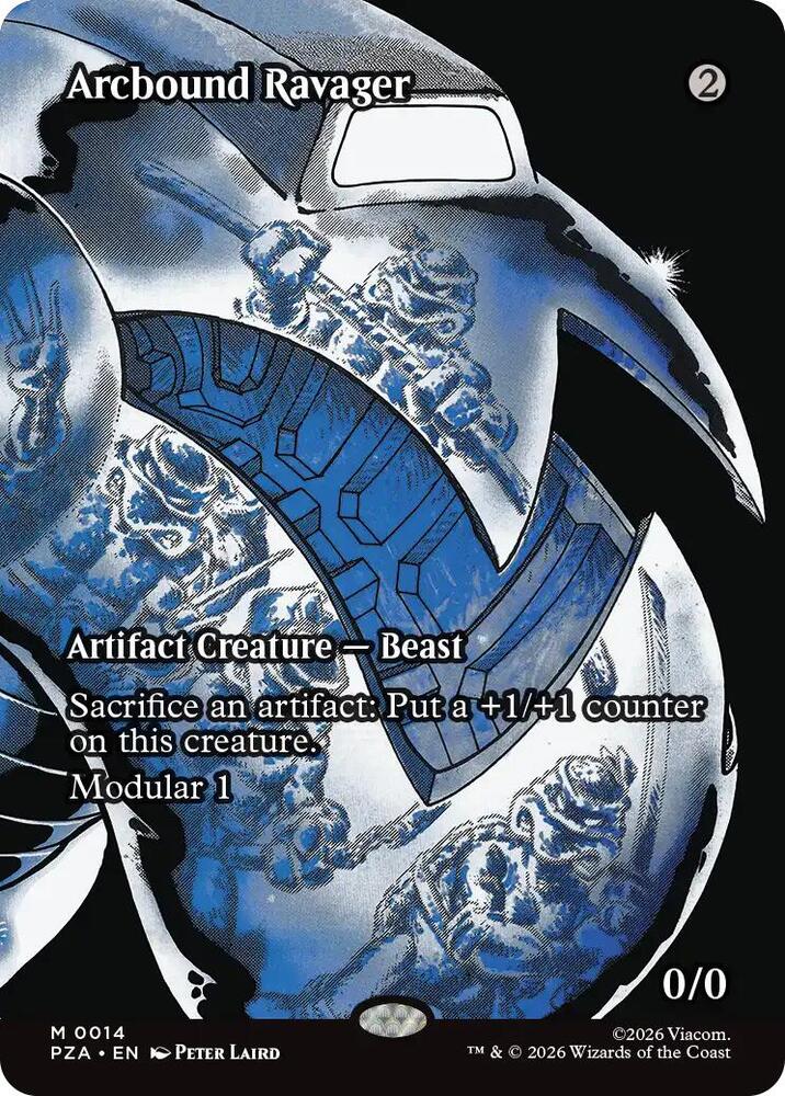 Arcbound Ravager 14/20 (Teenage Mutant Ninja Turtles Source Material)  - Borderless Foil | Good Games Morley