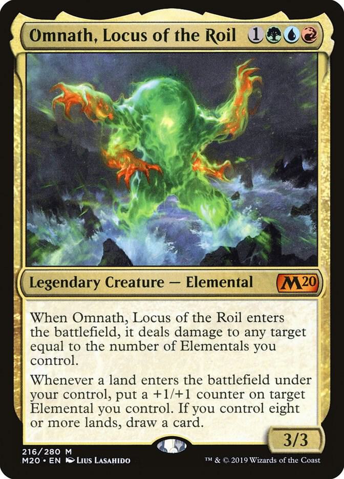 Omnath, Locus of the Roil 216/280 (Core Set 2020)  | Good Games Morley