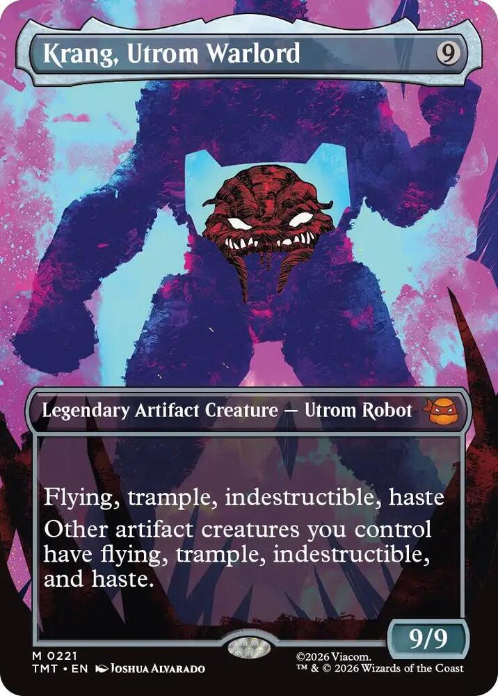 Krang, Utrom Warlord 221 (Teenage Mutant Ninja Turtles)  - Borderless | Good Games Morley