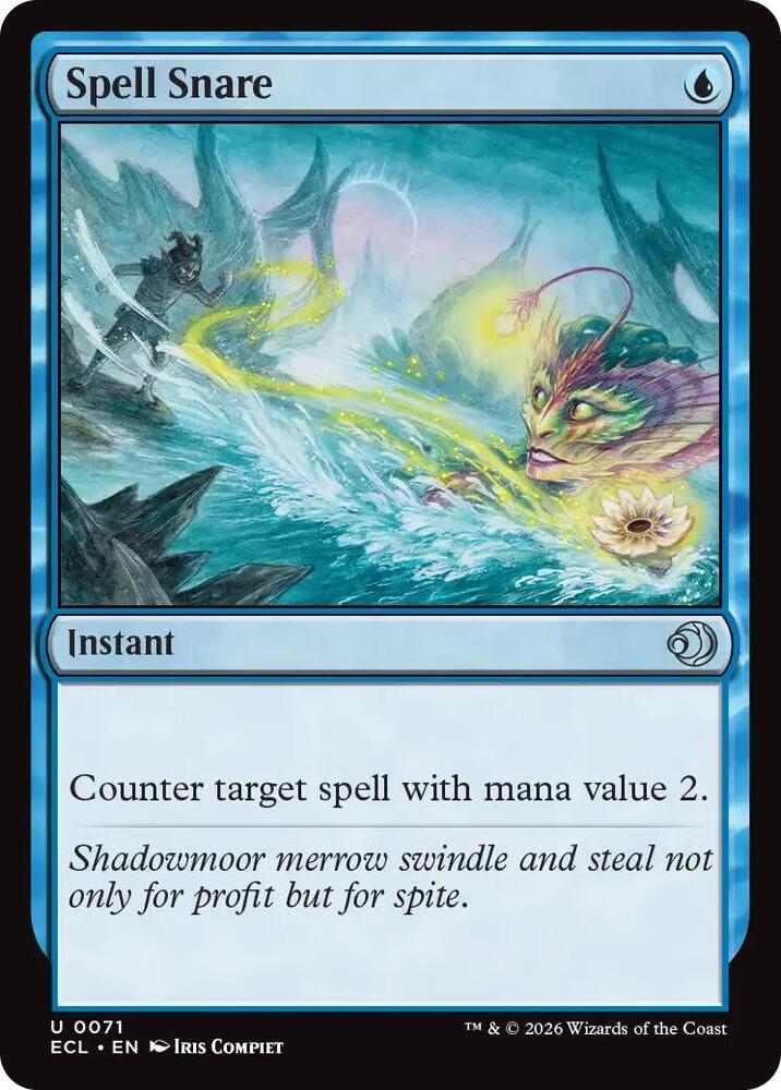 Spell Snare 71 (Lorwyn Eclipsed)  - Foil | Good Games Morley