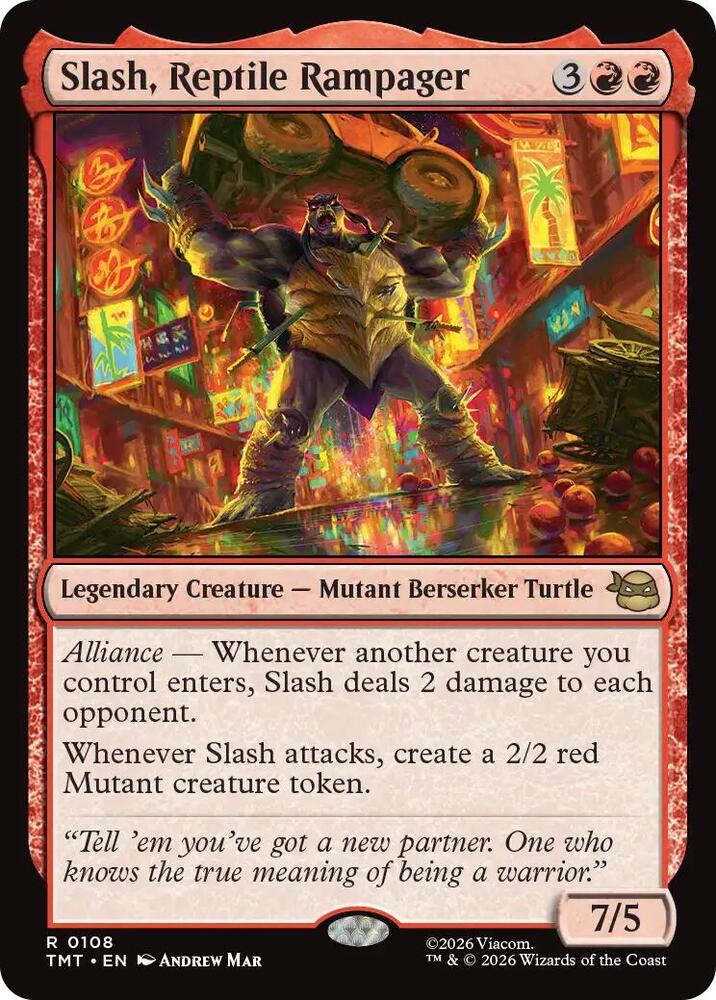 Slash, Reptile Rampager 108 (Teenage Mutant Ninja Turtles)  | Good Games Morley