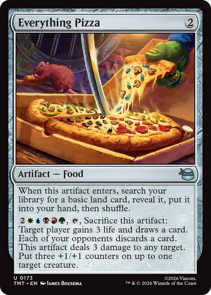 Everything Pizza 173/190 (Teenage Mutant Ninja Turtles)  | Good Games Morley