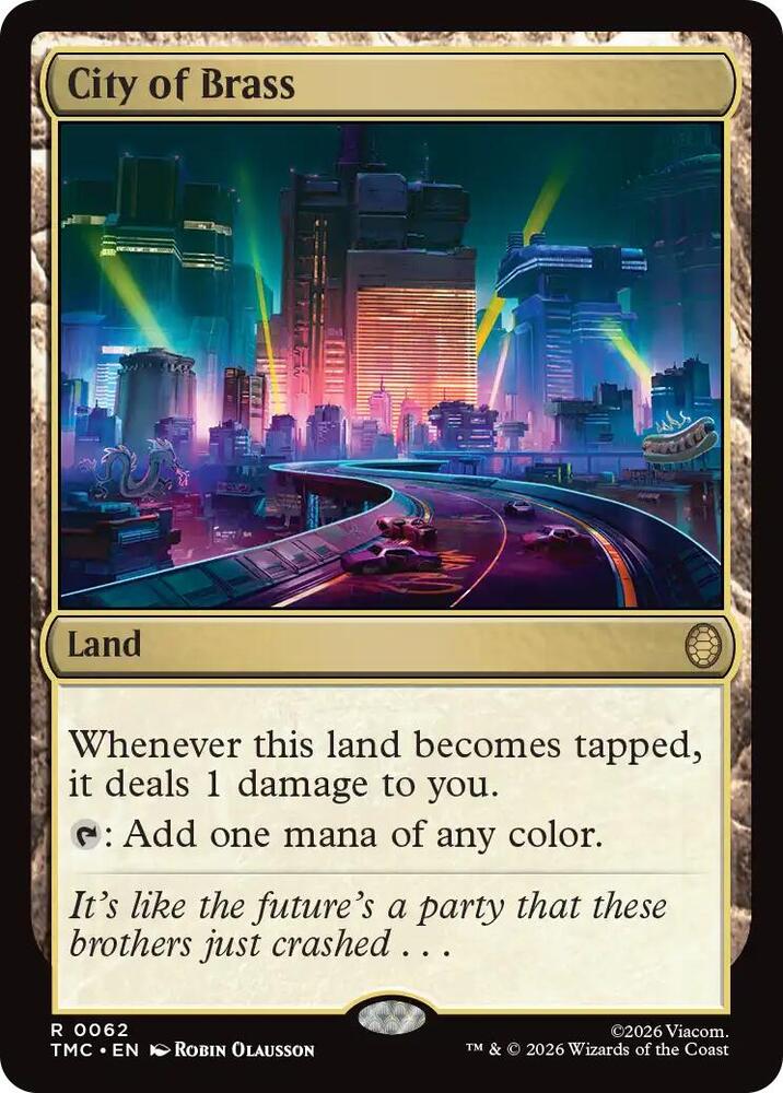 City of Brass 62 (Commander: Teenage Mutant Ninja Turtles)  | Good Games Morley