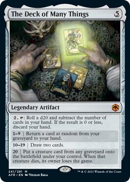 The Deck of Many Things 241 (Adventures in the Forgotten Realms)  | Good Games Morley