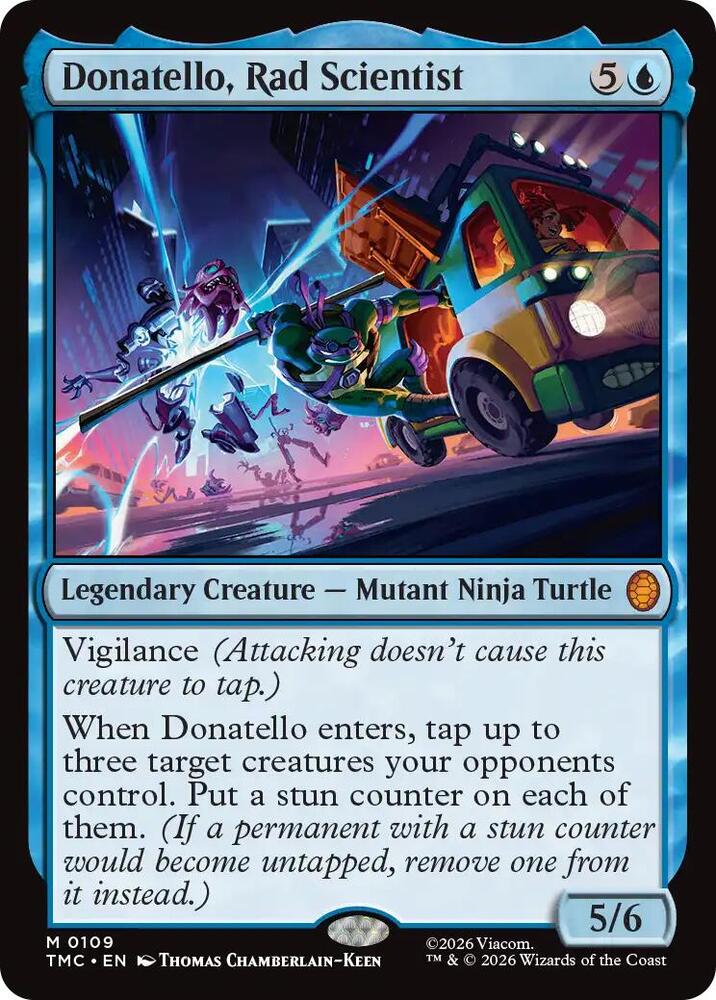 Donatello Rad Scientist 109 (Commander: Teenage Mutant Ninja Turtles)  | Good Games Morley