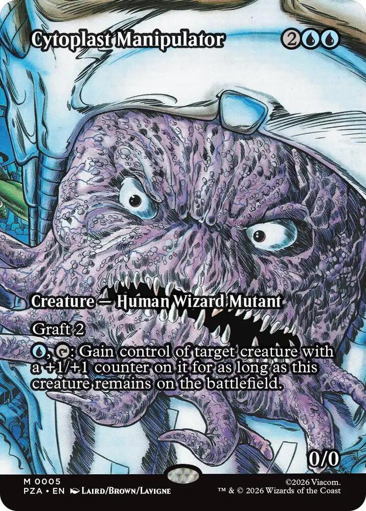 Cytoplast Manipulator 5/20 (Teenage Mutant Ninja Turtles Source Material)  - Borderless | Good Games Morley