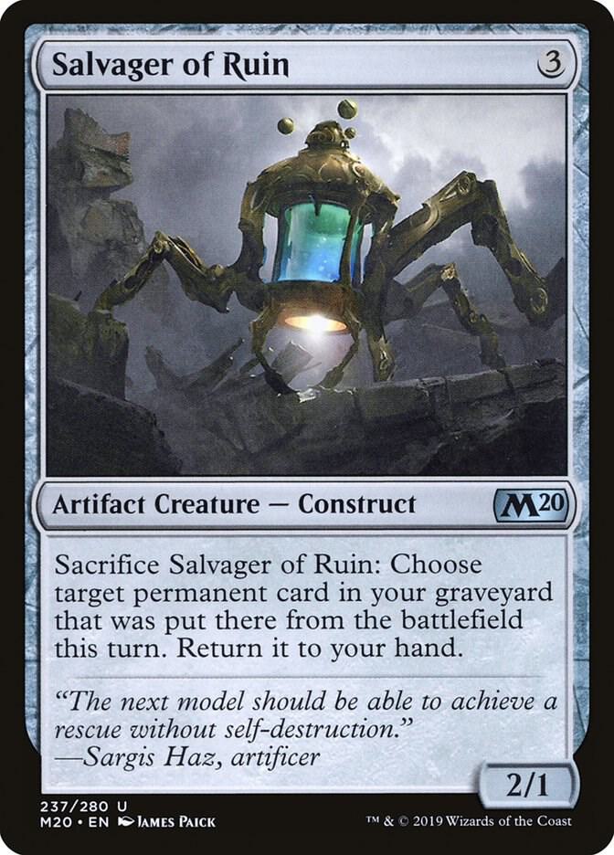 Salvager of Ruin 237/280 (Core Set 2020)  | Good Games Morley