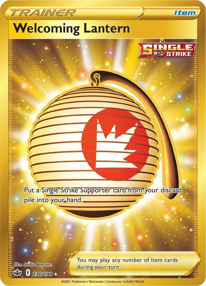 Welcoming Lantern Secret 230/198 (SWSH06: Chilling Reign)  - Holofoil | Good Games Morley