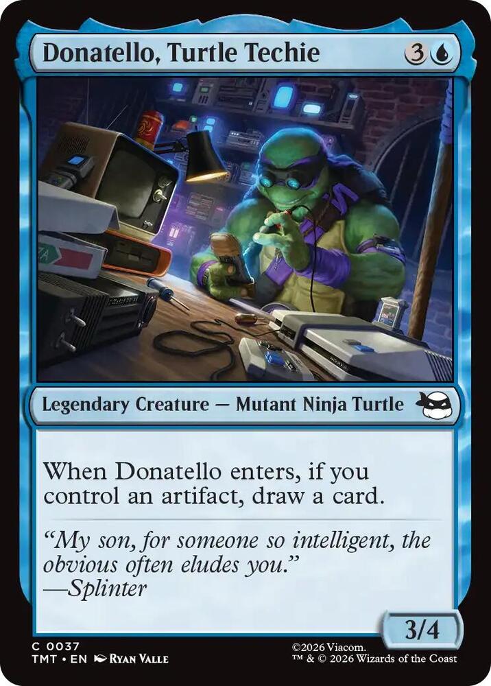Donatello, Turtle Techie 37 (Teenage Mutant Ninja Turtles)  - Foil | Good Games Morley