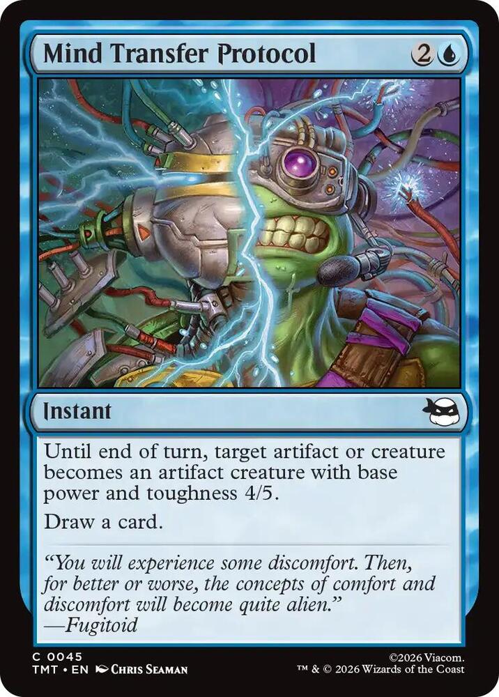 Mind Transfer Protocol 45/190 (Teenage Mutant Ninja Turtles)  - Foil | Good Games Morley