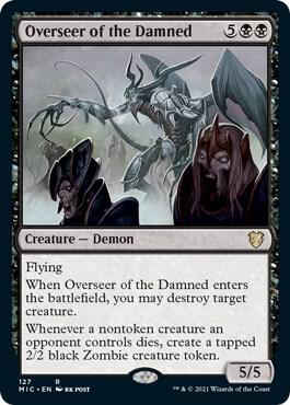 Overseer of the Damned 127/38 (Commander: Innistrad: Midnight Hunt)  | Good Games Morley