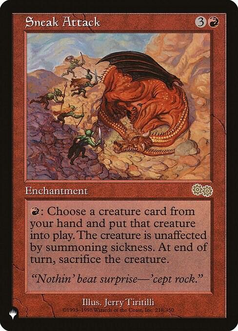 Sneak Attack USG-218/5075 (The List Reprints)  | Good Games Morley