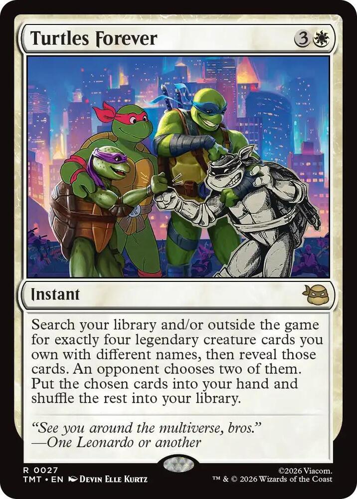 Turtles Forever 27 (Teenage Mutant Ninja Turtles)  - Foil | Good Games Morley