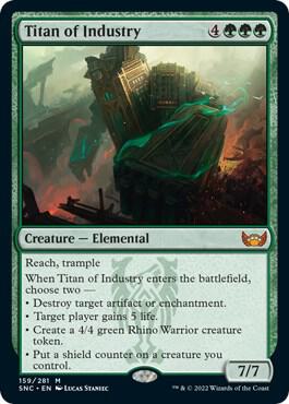 Titan of Industry 159/281 (Streets of New Capenna)  - Foil | Good Games Morley