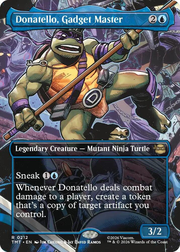 Donatello Gadget Master Borderless 212 (Teenage Mutant Ninja Turtles)  - Borderless | Good Games Morley