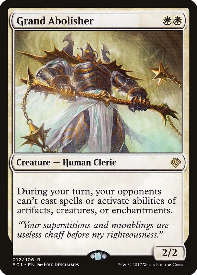 Grand Abolisher 12/106 (Archenemy: Nicol Bolas)  | Good Games Morley