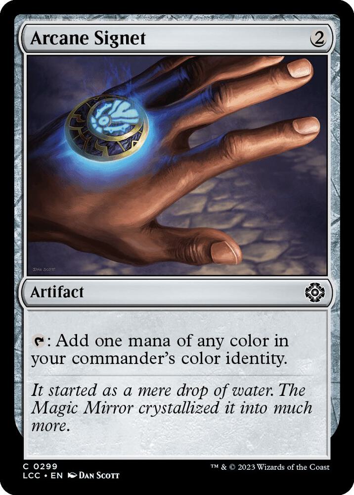 Arcane Signet 299 (Commander: The Lost Caverns of Ixalan)  | Good Games Morley