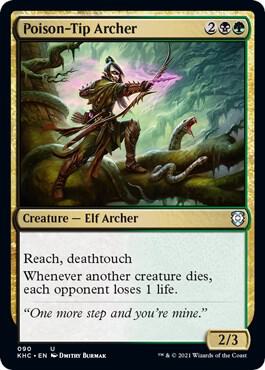 Poison-Tip Archer 90 (Commander: Kaldheim)  | Good Games Morley