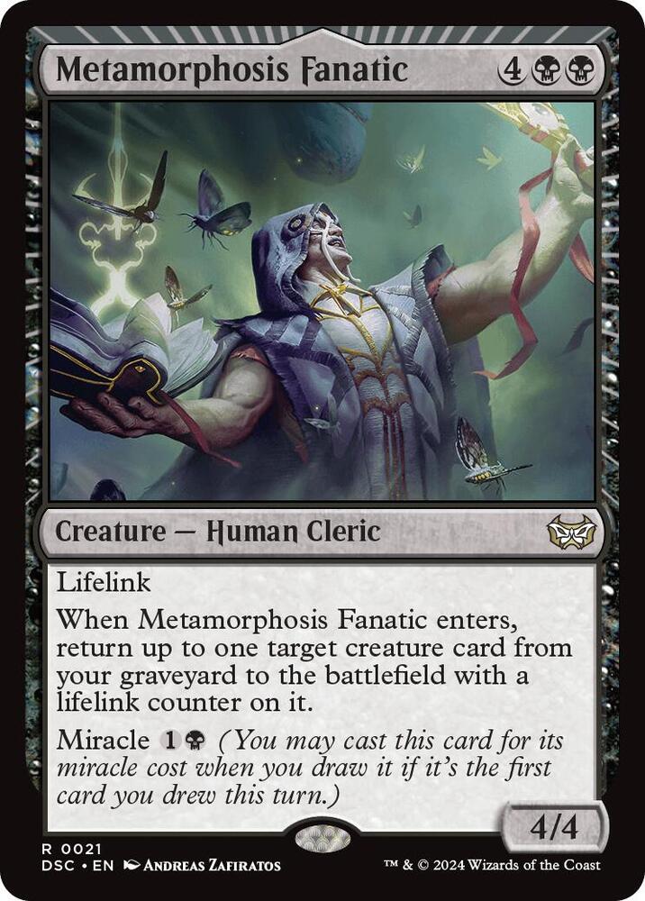 Metamorphosis Fanatic 21/40 (Commander: Duskmourn: House of Horror)  | Good Games Morley