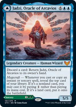 Jadzi Oracle of Arcavios 151 (Strixhaven: School of Mages)  - Foil | Good Games Morley