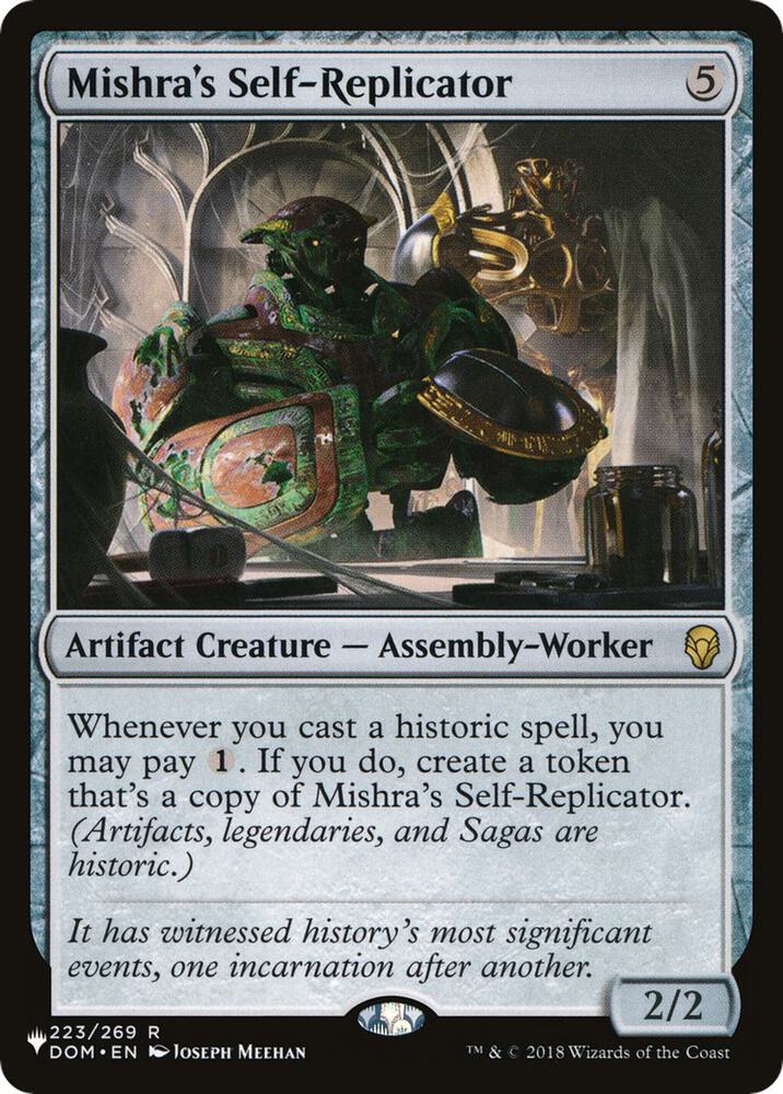 Mishras Self Replicator DOM-223/5075 (The List Reprints)  | Good Games Morley