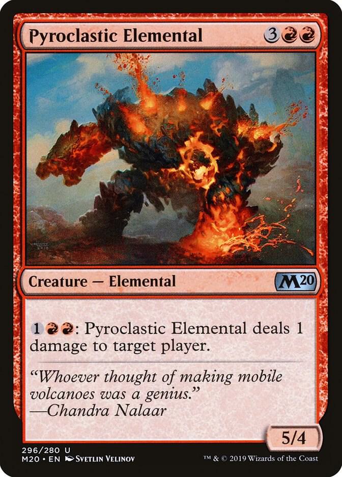 Pyroclastic Elemental 296/280 (Core Set 2020)  | Good Games Morley