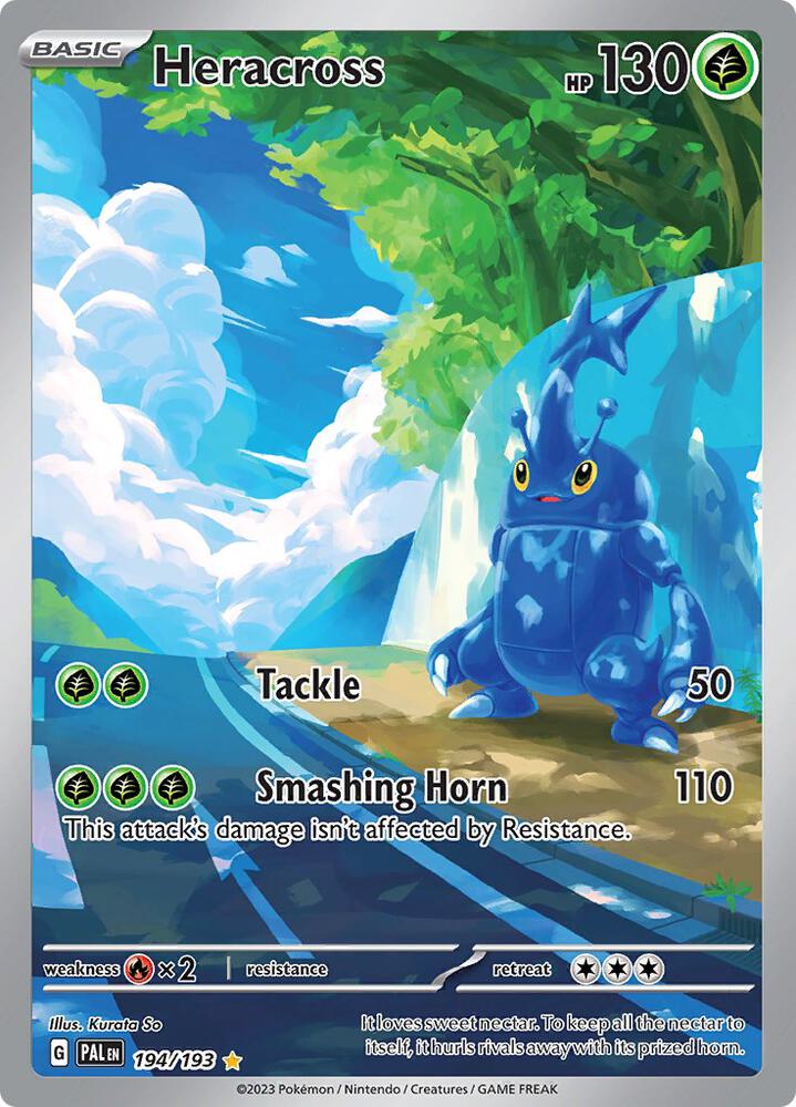 Heracross 194/193 (SV02: Paldea Evolved)  - Holofoil | Good Games Morley