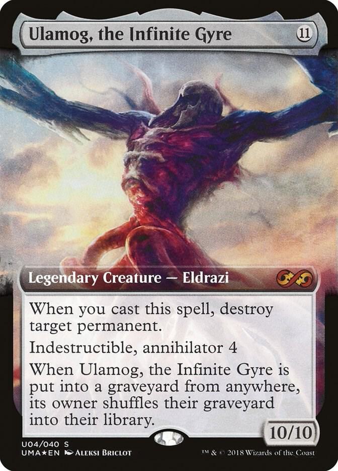 Ulamog, the Infinite Gyre 4/40 (Ultimate Masters: Box Toppers)  - Foil | Good Games Morley