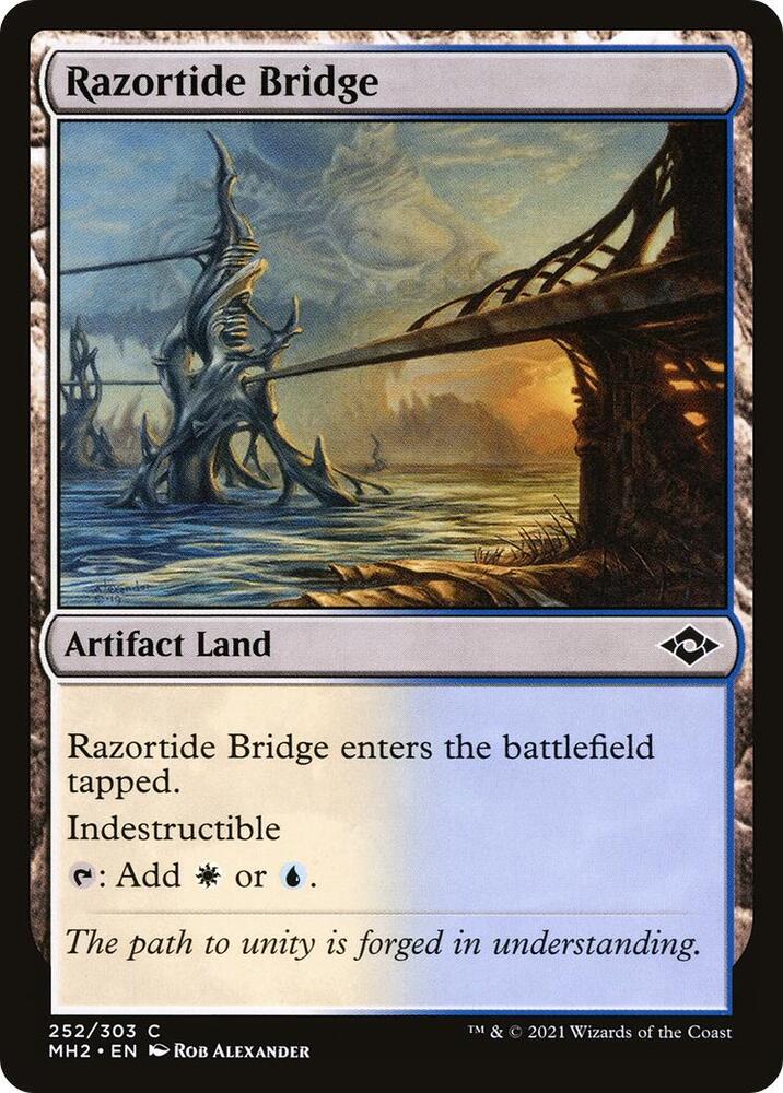 Razortide Bridge 252 (Modern Horizons 2)  - Foil | Good Games Morley