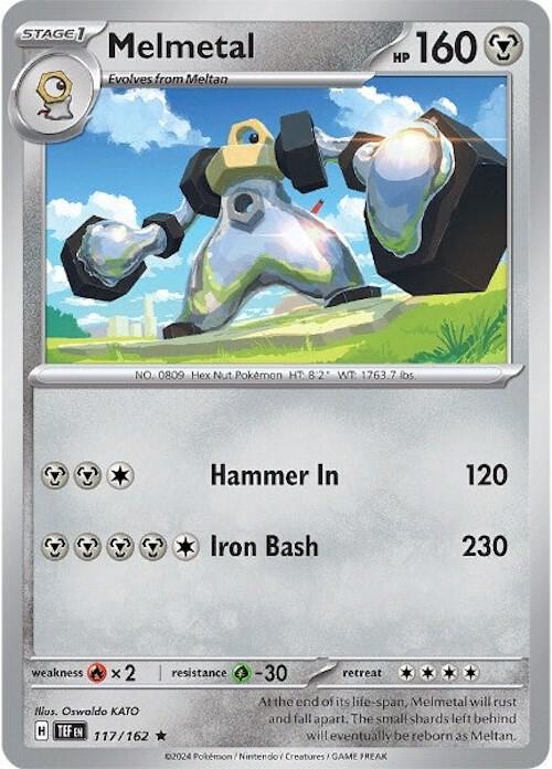 Melmetal 117/162 (SV05: Temporal Forces)  - Reverse Holofoil | Good Games Morley