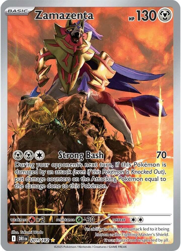 Zamazenta 201/182 (SV10: Destined Rivals)  - Holofoil | Good Games Morley