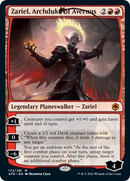 Zariel Archduke of Avernus 172 (Adventures in the Forgotten Realms)  | Good Games Morley