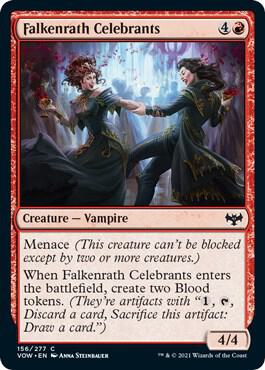 Falkenrath Celebrants 156/277 (Innistrad: Crimson Vow)  | Good Games Morley