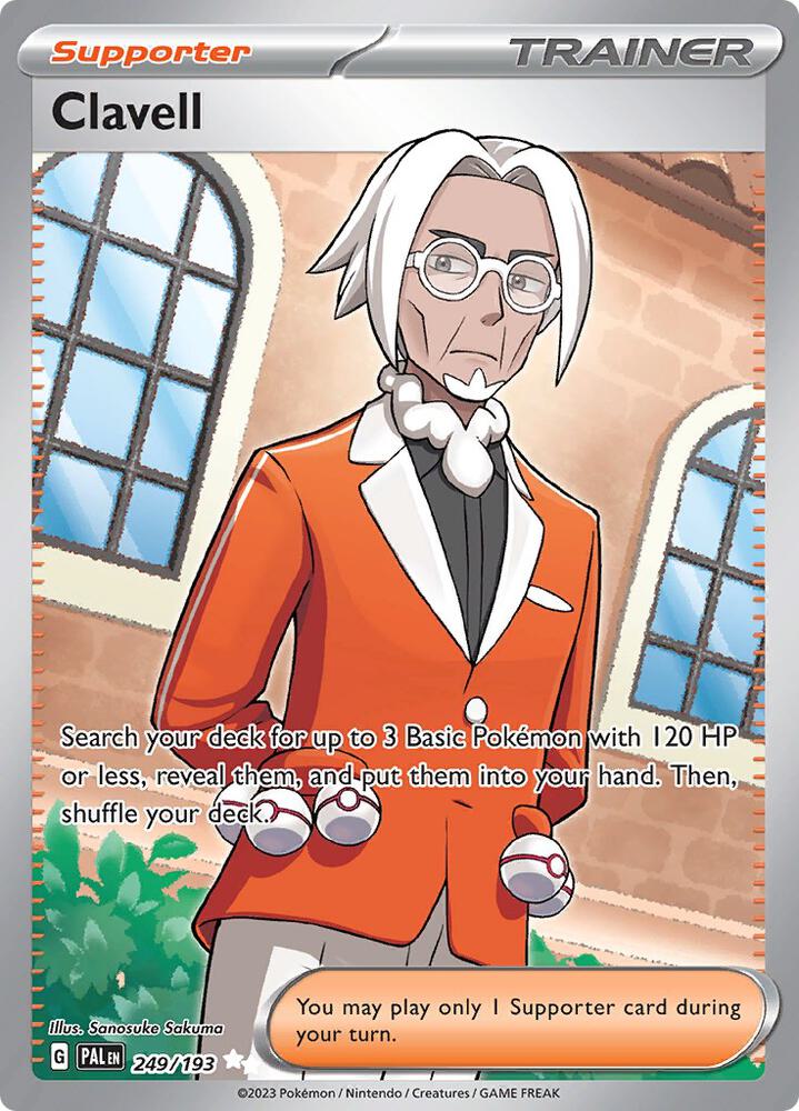Clavell 249/193 (SV02: Paldea Evolved)  - Holofoil | Good Games Morley