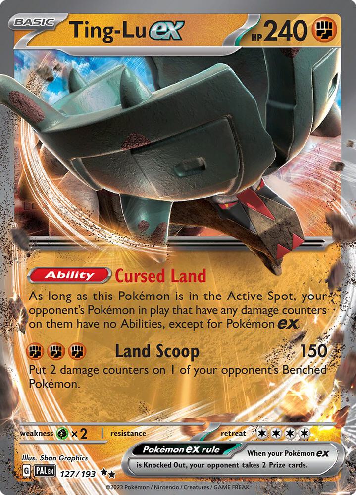 Ting-Lu ex 127/193 (SV02: Paldea Evolved)  - Holofoil | Good Games Morley