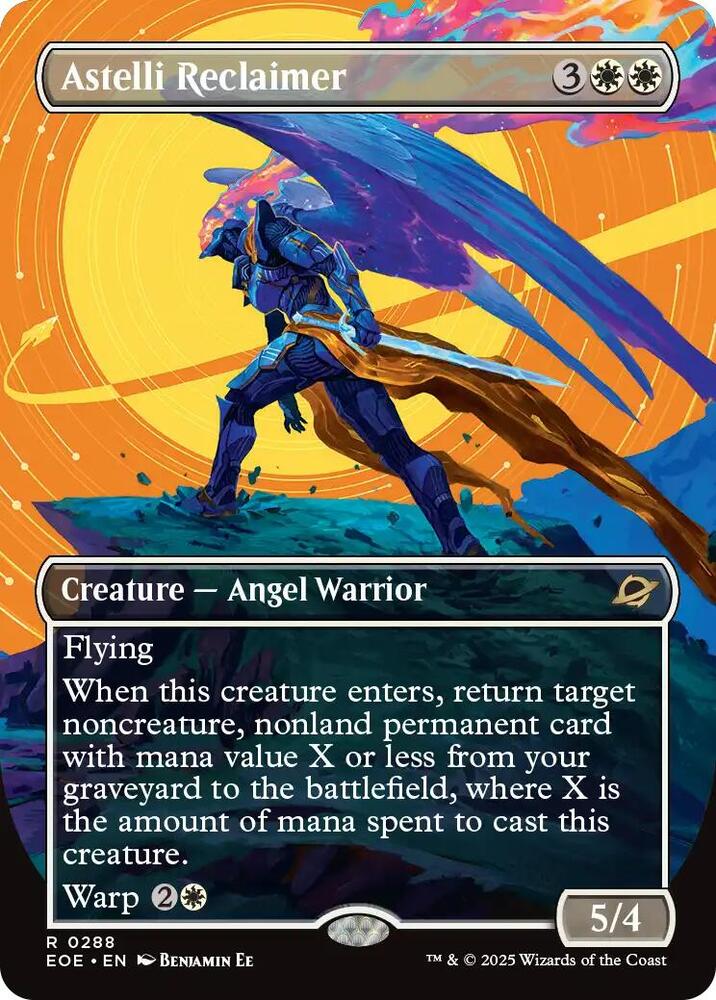 Astelli Reclaimer 288 (Edge of Eternities)  - Borderless Foil | Good Games Morley