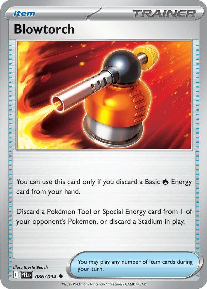 Blowtorch 086/094 (ME02: Phantasmal Flames)  - Reverse Holofoil | Good Games Morley