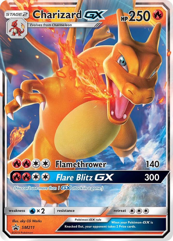 Charizard GX SM211 (SM Promos)  - Holofoil | Good Games Morley