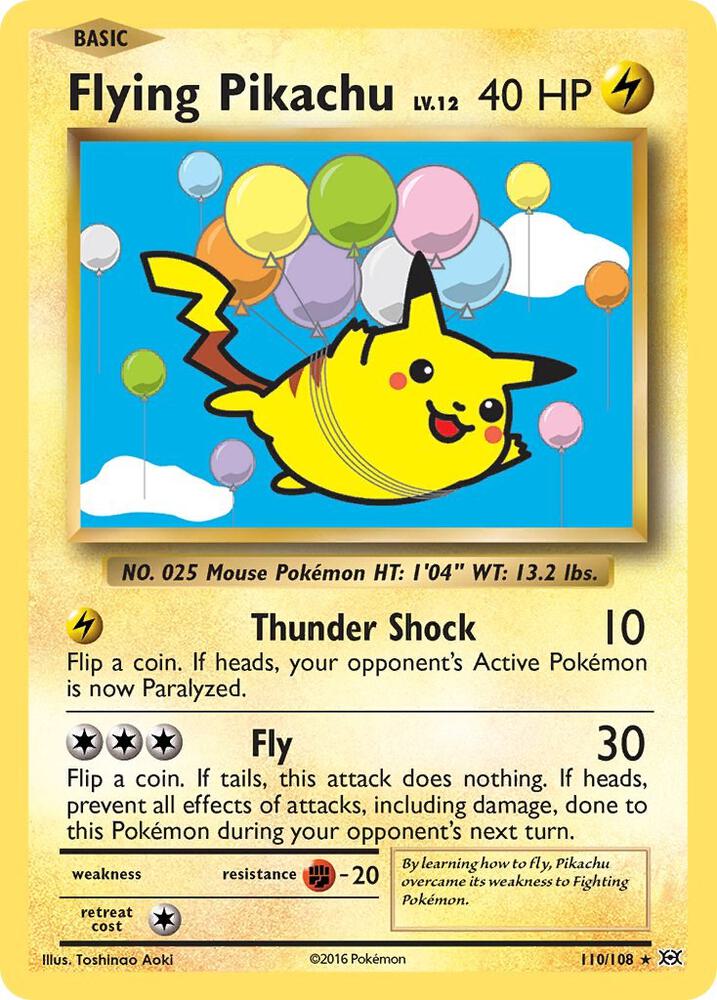 Flying Pikachu 110/108 (XY - Evolutions)  | Good Games Morley