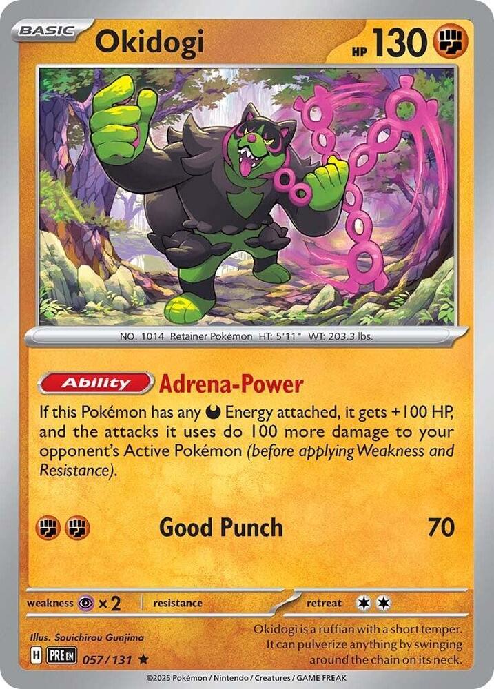 Okidogi 057/131 (SV: Prismatic Evolutions)  - Holofoil | Good Games Morley