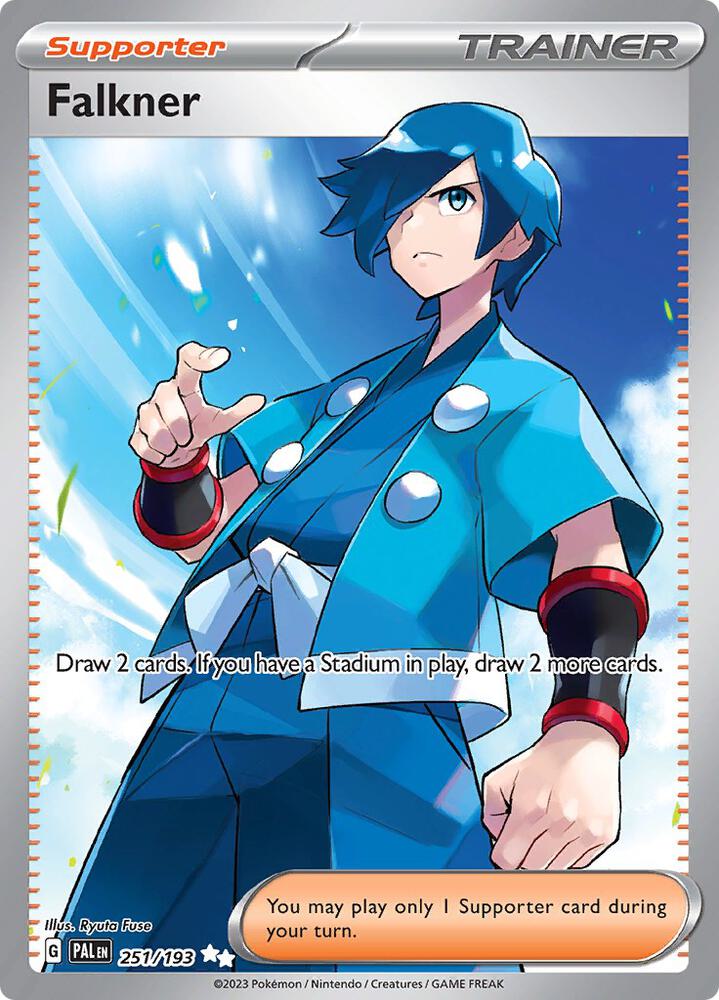 Falkner 251/193 (SV02: Paldea Evolved)  - Holofoil | Good Games Morley