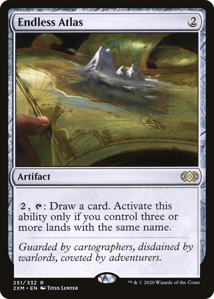 Endless Atlas 251 (Double Masters)  - Foil | Good Games Morley
