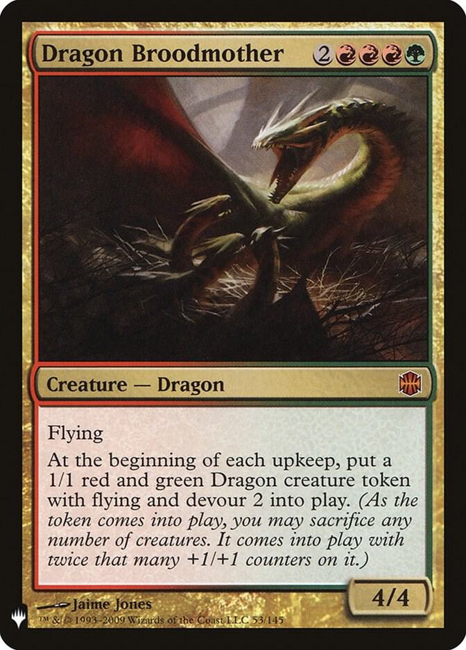 Dragon Broodmother ARB-53/5075 (The List Reprints)  | Good Games Morley