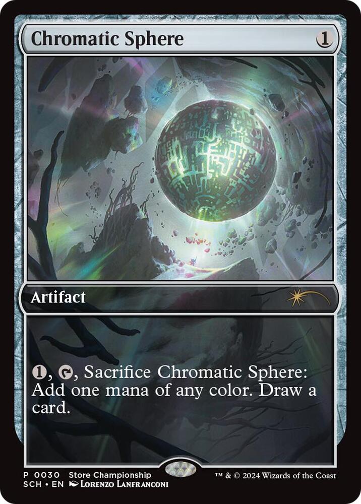 Chromatic Sphere 30/49 (Game Day & Store Championship Promos)  - Full Art | Good Games Morley