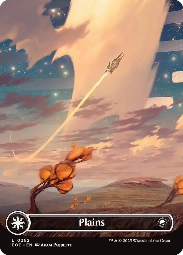 Plains 262 (Edge of Eternities)  - Full Art | Good Games Morley